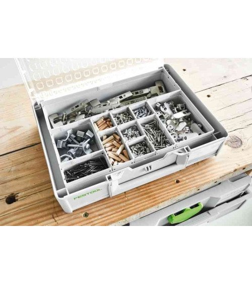 Festool Органайзер-систейнер³ SYS3 ORG M 89, KAINA BE PVM: 60.552, KODAS: 204852 | 004