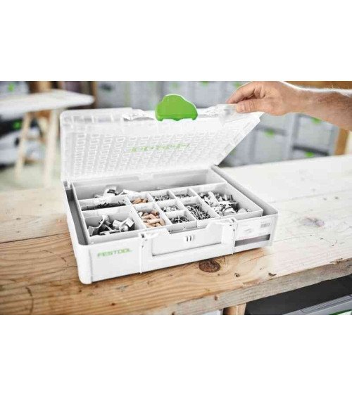 Festool Органайзер-систейнер³ SYS3 ORG L 89 20xESB, KAINA BE PVM: 98.68, KODAS: 204856 | 001