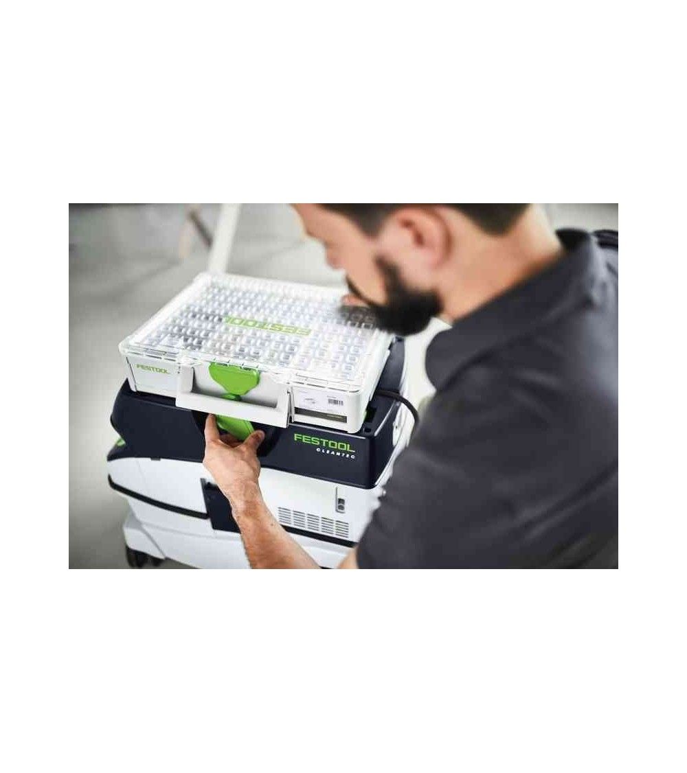 Festool Systainer³ Organizer SYS3 ORG L 89 20xESB, KAINA BE PVM: 98.68, KODAS: 204856 | 002