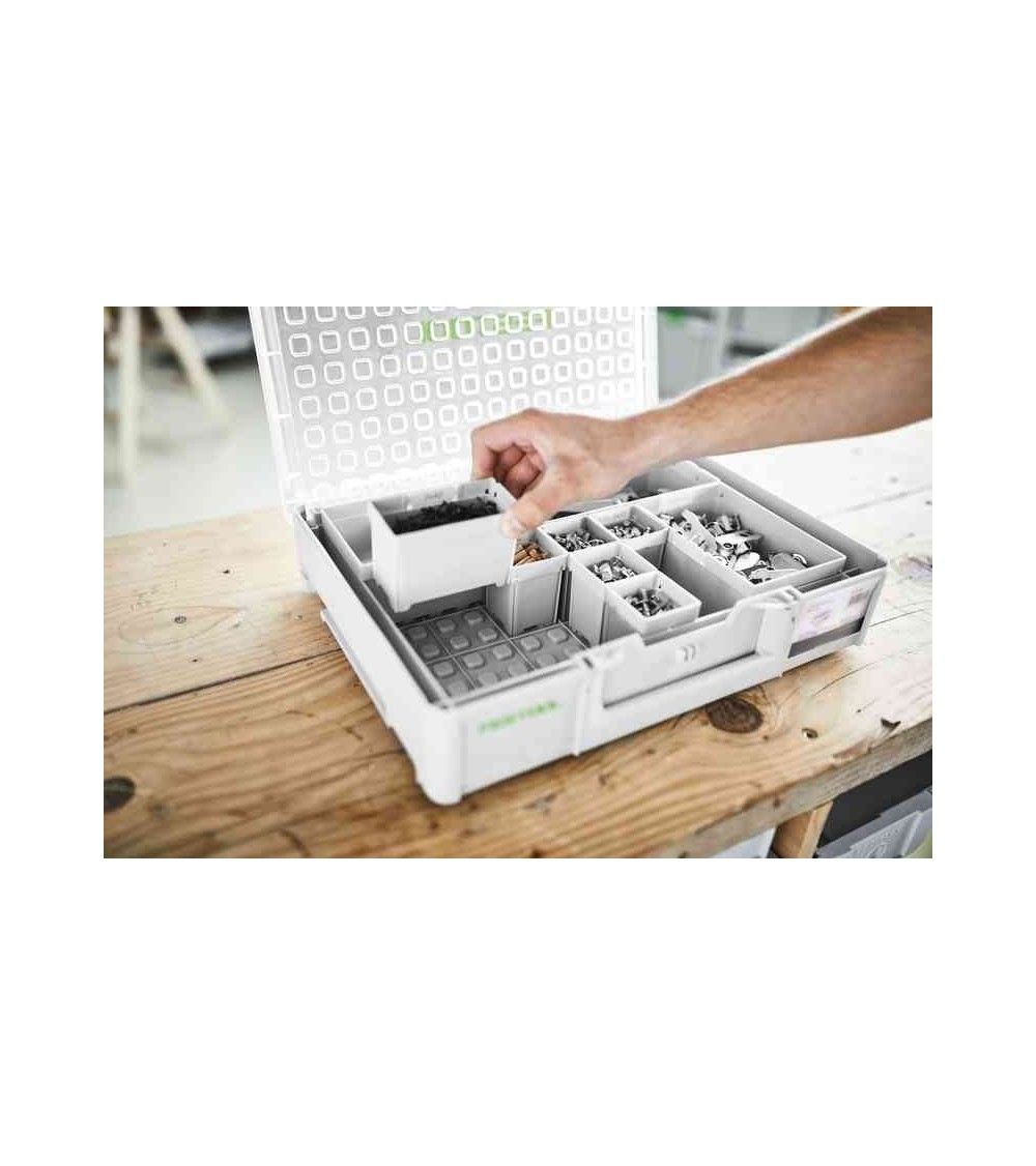 Festool Systainer³ Organizer SYS3 ORG L 89 20xESB, KAINA BE PVM: 98.68, KODAS: 204856 | 003