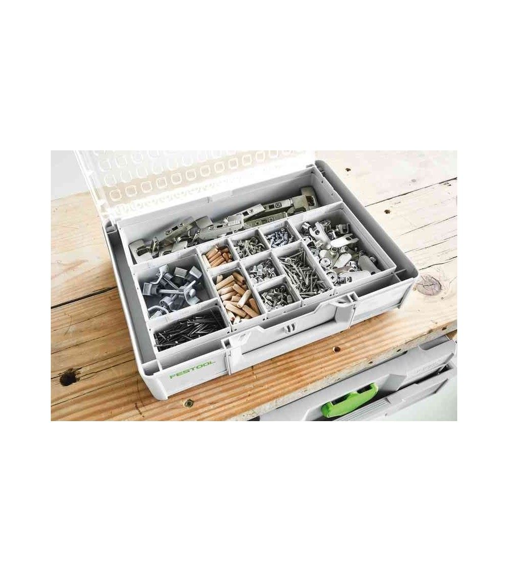 Festool Systainer³ Organizer SYS3 ORG L 89 20xESB, KAINA BE PVM: 98.68, KODAS: 204856 | 004