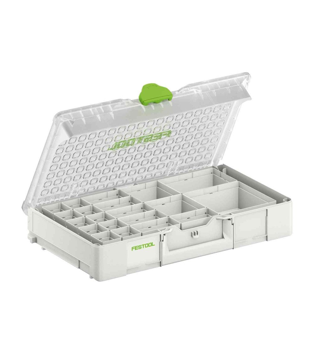 Festool Органайзер-систейнер³ SYS3 ORG L 89 20xESB, KAINA BE PVM: 98.68, KODAS: 204856 | 007