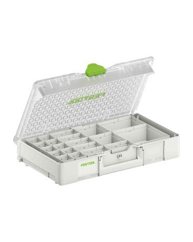 Festool Органайзер-систейнер³ SYS3 ORG L 89 20xESB, KAINA BE PVM: 98.68, KODAS: 204856 | 007