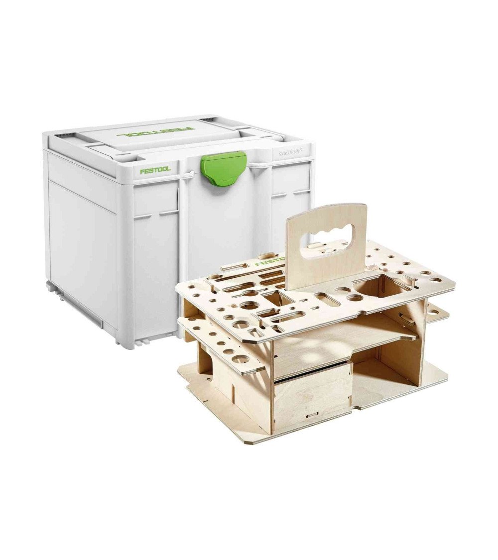 Festool Систейнер³ SYS3 HWZ M 337, KAINA BE PVM: 188.16, KODAS: 205518 | 005