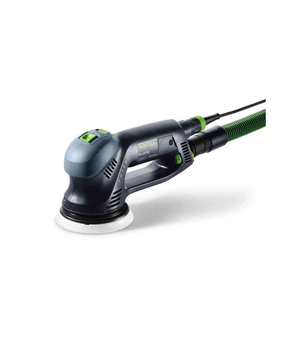 Festool Ekscentrinis šlifuoklis su pavara ROTEX RO 125 FEQ-Plus, KAINA BE PVM: 559.35, KODAS: 576029 | 005