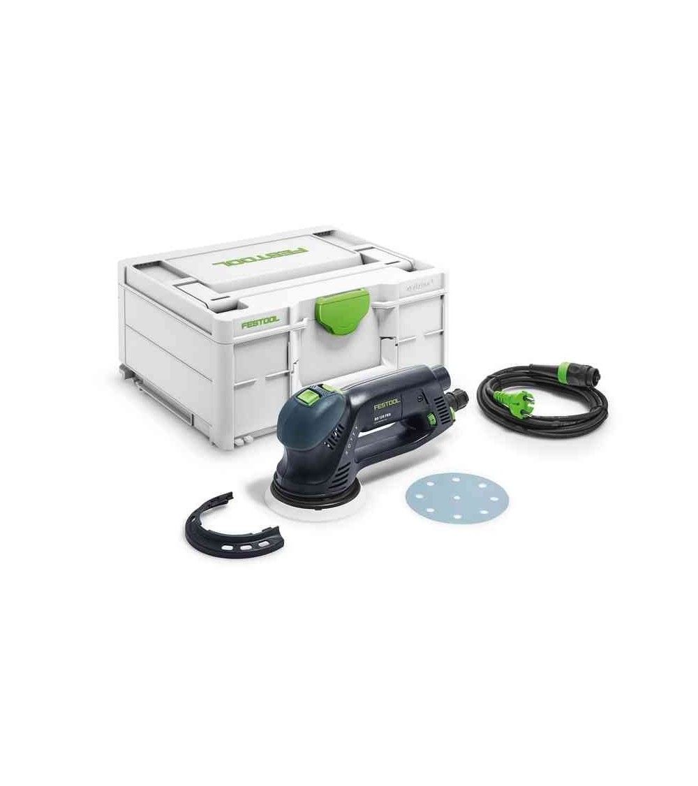 Festool Ekscentrinis šlifuoklis su pavara ROTEX RO 125 FEQ-Plus, KAINA BE PVM: 559.35, KODAS: 576029 | 0011