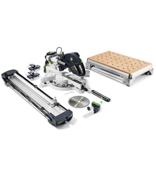 Festool Торцовочная пила с протяжкой KS 120 REB-Set-MFT KAPEX, KAINA BE PVM: 2466.702, KODAS: 576663 | 0011