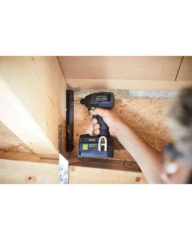 Festool Аккумуляторный ударный импульсный шуруповёрт TID 18-Basic, KAINA BE PVM: 291.924, KODAS: 576481 | 004