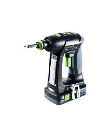 Festool Аккумуляторная дрель-шуруповёрт C 18 HPC 4,0 I-Plus, KAINA BE PVM: 506.979, KODAS: 576435 | 001