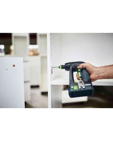Festool Аккумуляторная дрель-шуруповёрт C 18 HPC 4,0 I-Plus, KAINA BE PVM: 506.979, KODAS: 576435 | 002