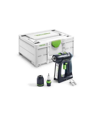Festool Аккумуляторная дрель-шуруповёрт C 18-Basic, KAINA BE PVM: 247.158, KODAS: 576434 | 008