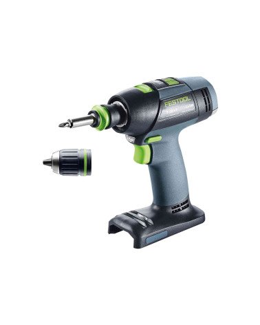 Festool Аккумуляторная дрель-шуруповёрт T 18+3-Basic, KAINA BE PVM: 247.158, KODAS: 576448 | 001
