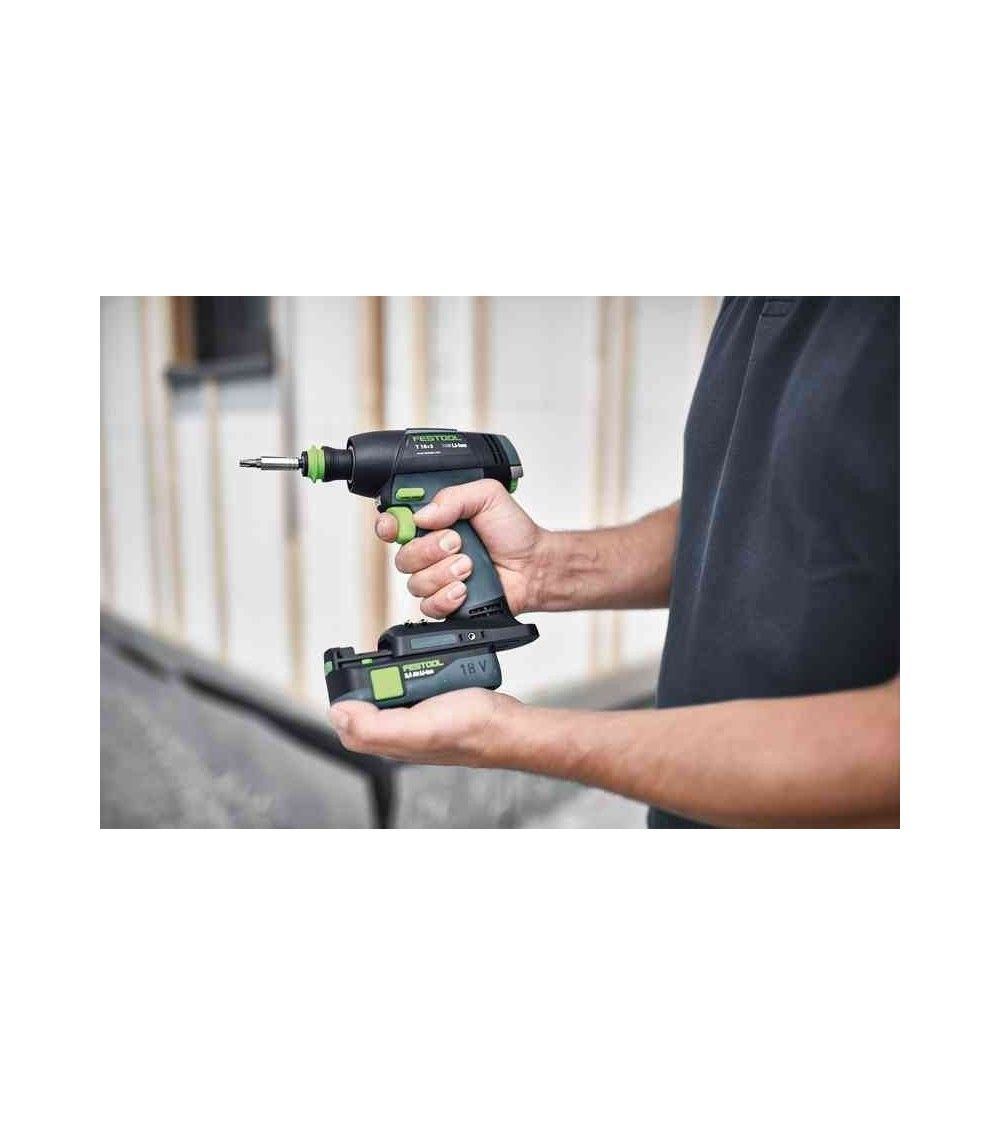 Festool Akumuliatorinis gręžtuvas-suktuvas T 18+3-Basic, KAINA BE PVM: 247.158, KODAS: 576448 | 003