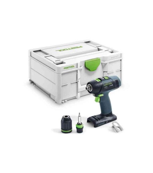 Festool Аккумуляторная дрель-шуруповёрт T 18+3-Basic, KAINA BE PVM: 247.158, KODAS: 576448 | 008