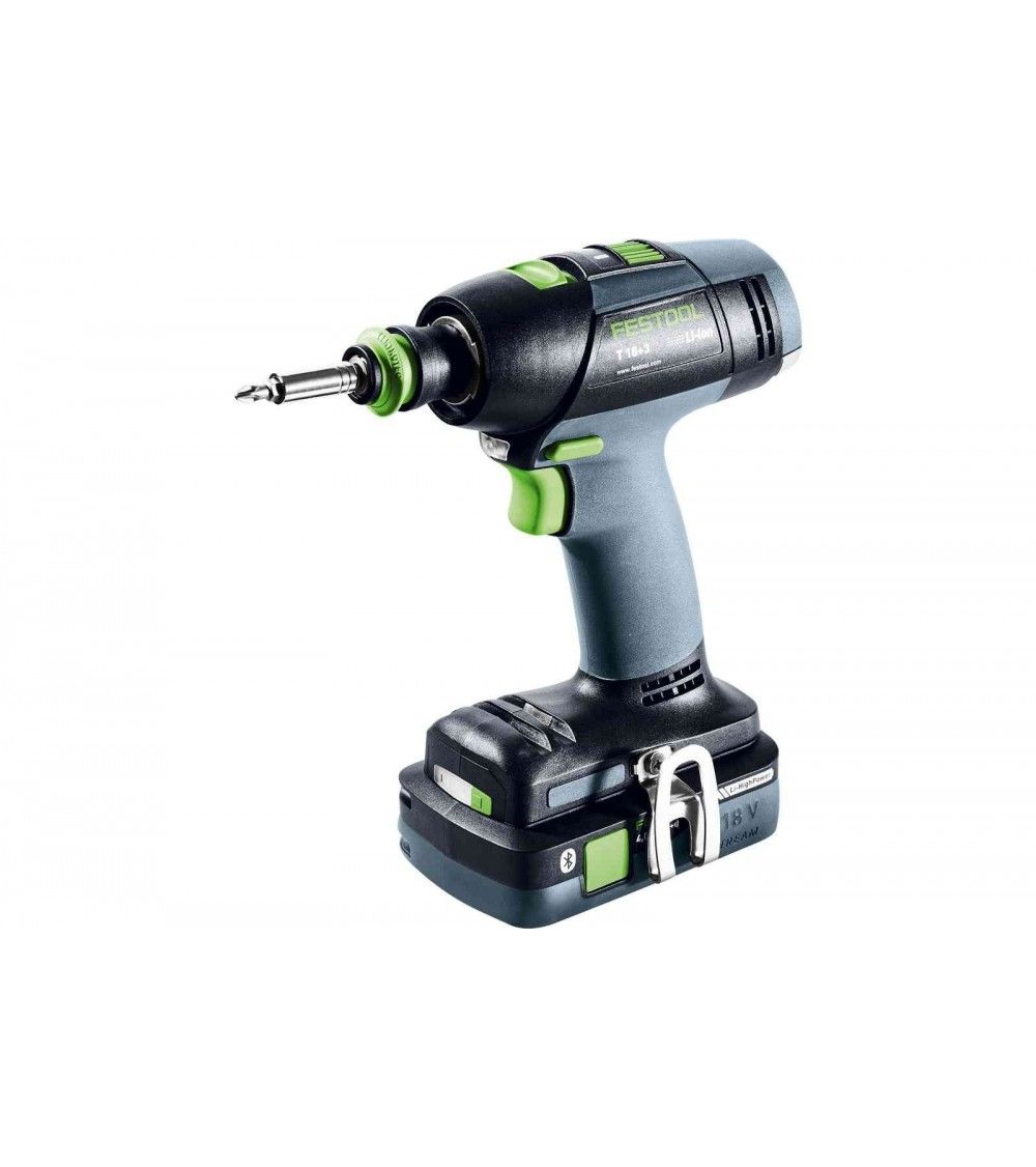 Festool Akumuliatorinis gręžtuvas-suktuvas T 18+3 HPC 4,0 I-Plus, KAINA BE PVM: 506.979, KODAS: 576446 | 001