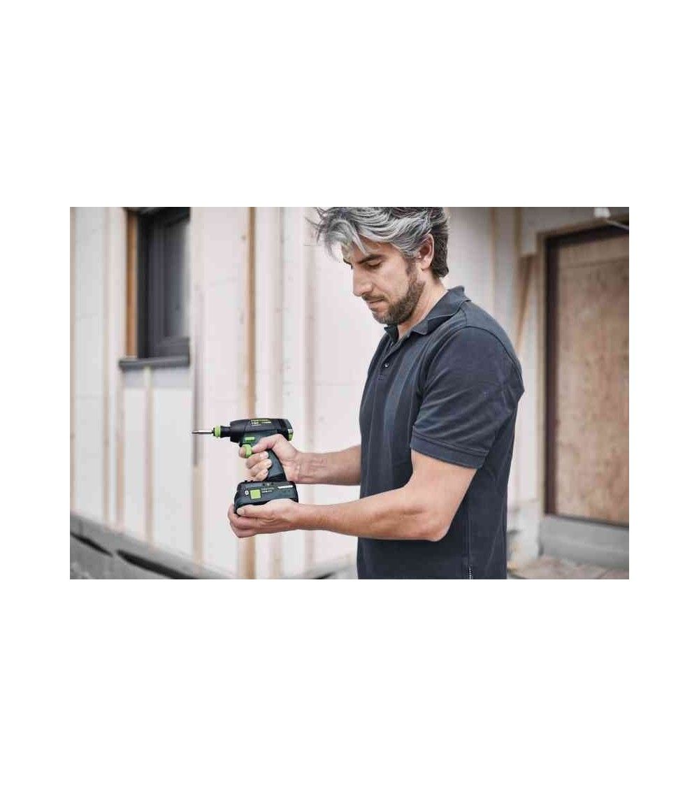 Festool Akumuliatorinis gręžtuvas-suktuvas T 18+3 HPC 4,0 I-Plus, KAINA BE PVM: 506.979, KODAS: 576446 | 003