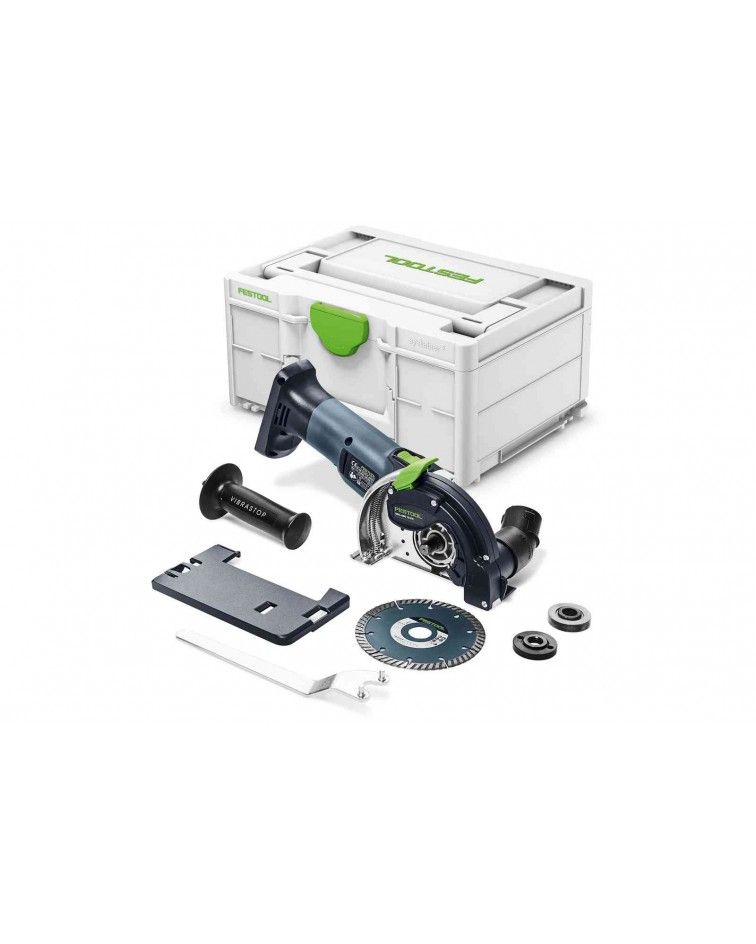 Festool Akumuliatorinė deimantinio pjaustymo sistema DSC-AGC 18-125 FH EB-Basic, KAINA BE PVM: 450.36, KODAS: 576829 | 001