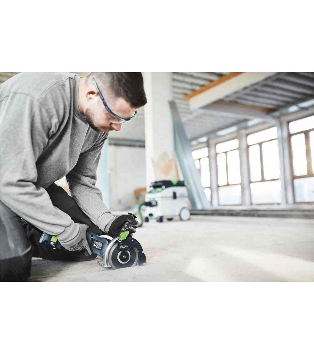 Festool Akumuliatorinė deimantinio pjaustymo sistema DSC-AGC 18-125 FH EB-Basic, KAINA BE PVM: 450.36, KODAS: 576829 | 003