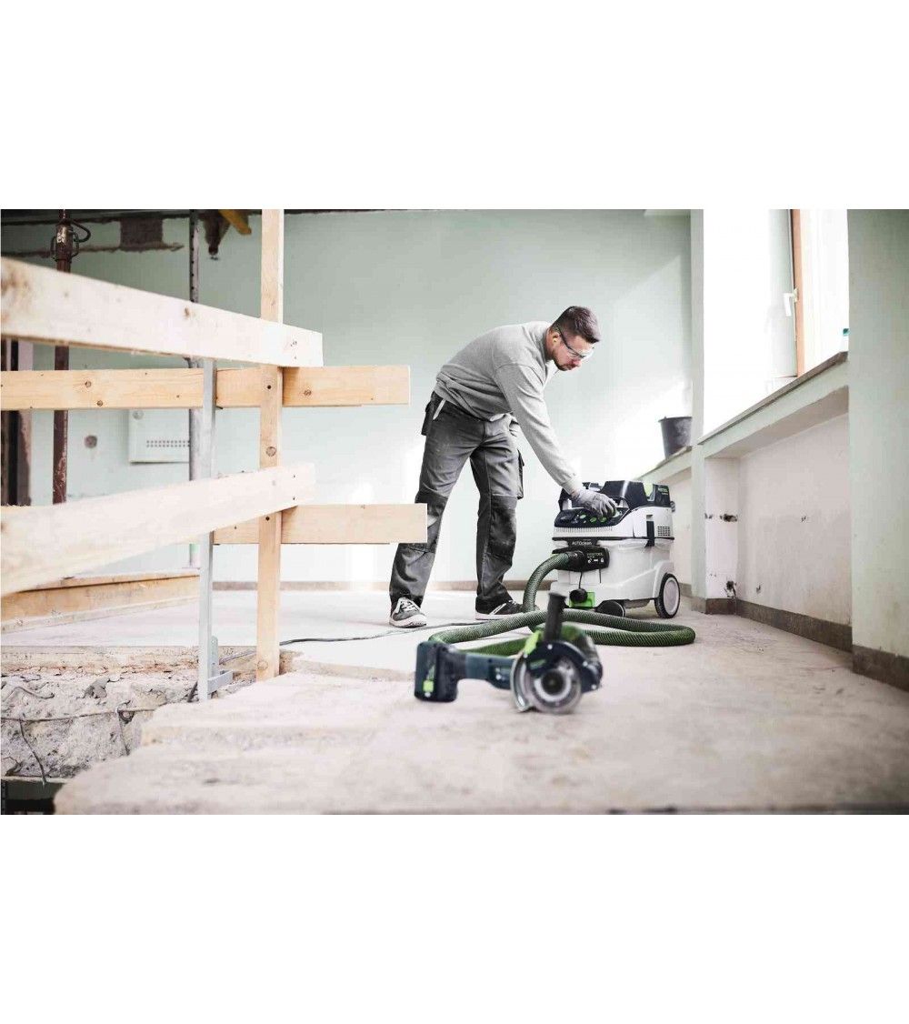 Festool Akumuliatorinė deimantinio pjaustymo sistema DSC-AGC 18-125 FH EB-Basic, KAINA BE PVM: 450.36, KODAS: 576829 | 007