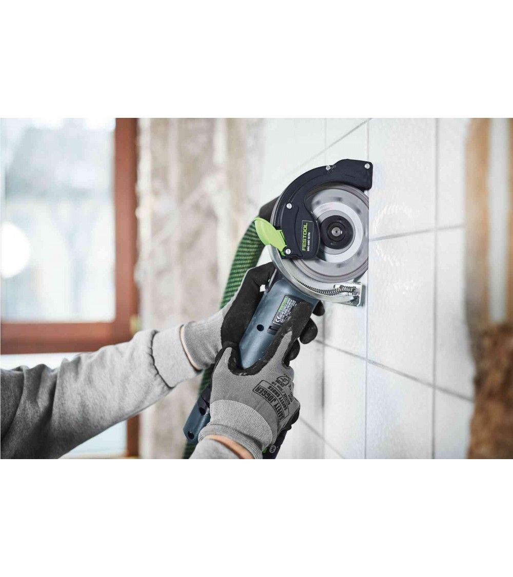 Festool Cordless freehand cutting system DSC-AGC 18-125 FH EB-Basic, KAINA BE PVM: 450.36, KODAS: 576829 | 0010