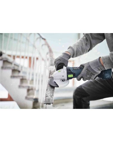 Festool Аккумуляторные углошлифовальные машинки AGC 18-125 EB-Basic, KAINA BE PVM: 400.61043, KODAS: 576825 | 006