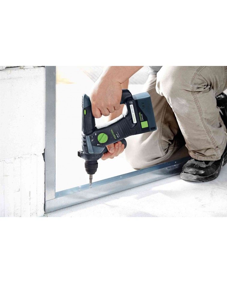 Festool Akumuliatorinis perforatorius BHC 18-Basic, KAINA BE PVM: 322.092, KODAS: 577600 | 006