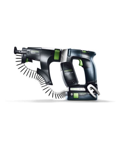 Festool Аккумуляторный строительный шуруповёрт DWC 18-4500 Basic DURADRIVE, KAINA BE PVM: 378.531, KODAS: 576504 | 005