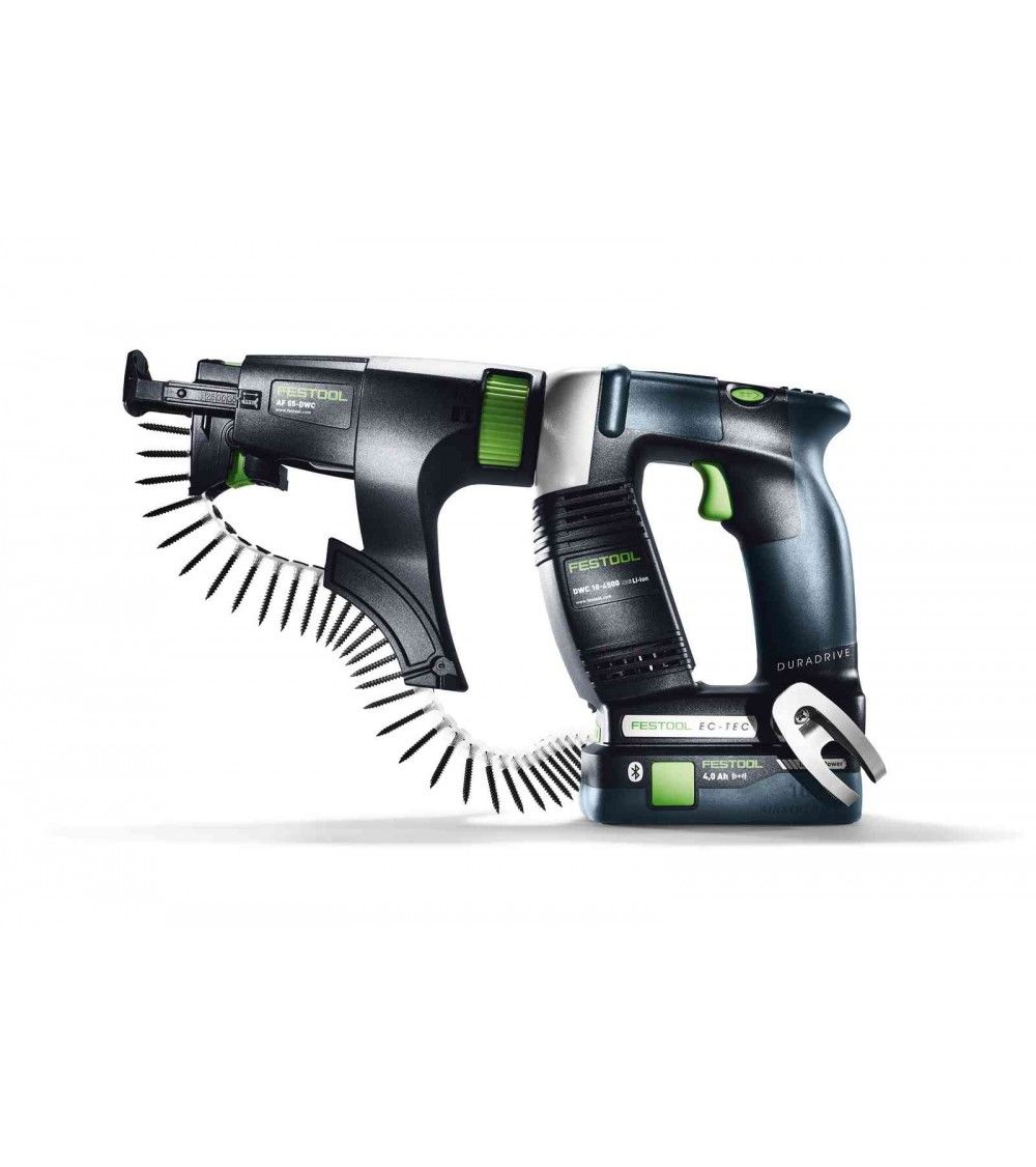 Festool Cordless construction screwdriver DWC 18-4500 HPC 4,0 I-Plus DURADRIVE, KAINA BE PVM: 639.315, KODAS: 576502 | 002