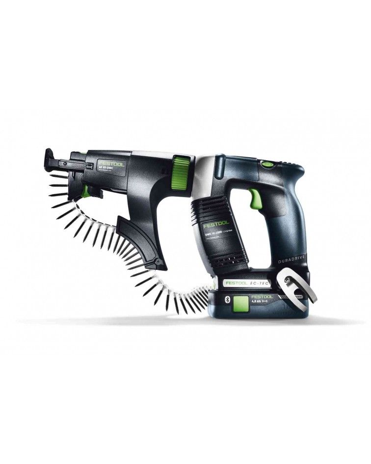 Festool Akumuliatorinis juostinis suktuvas DURADRIVE DWC 18-4500 HPC 4,0 I-Plus, KAINA BE PVM: 639.315, KODAS: 576502 | 002