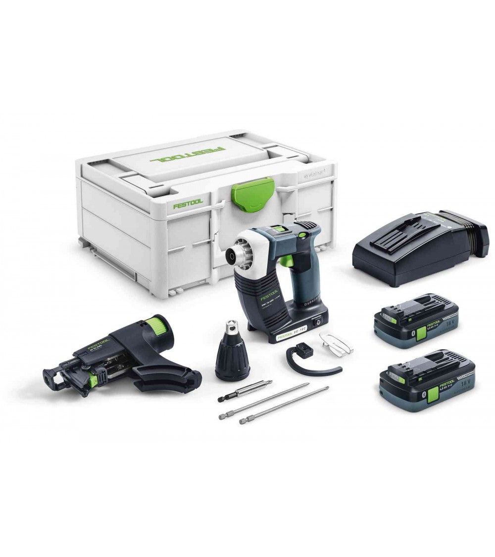 Festool Akumuliatorinis juostinis suktuvas DURADRIVE DWC 18-4500 HPC 4,0 I-Plus, KAINA BE PVM: 639.315, KODAS: 576502 | 005