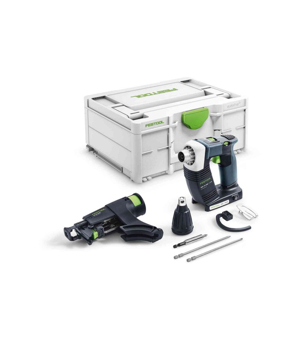 Festool Аккумуляторный строительный шуруповёрт DWC 18-2500 Basic DURADRIVE, KAINA BE PVM: 378.531, KODAS: 576497 | 001