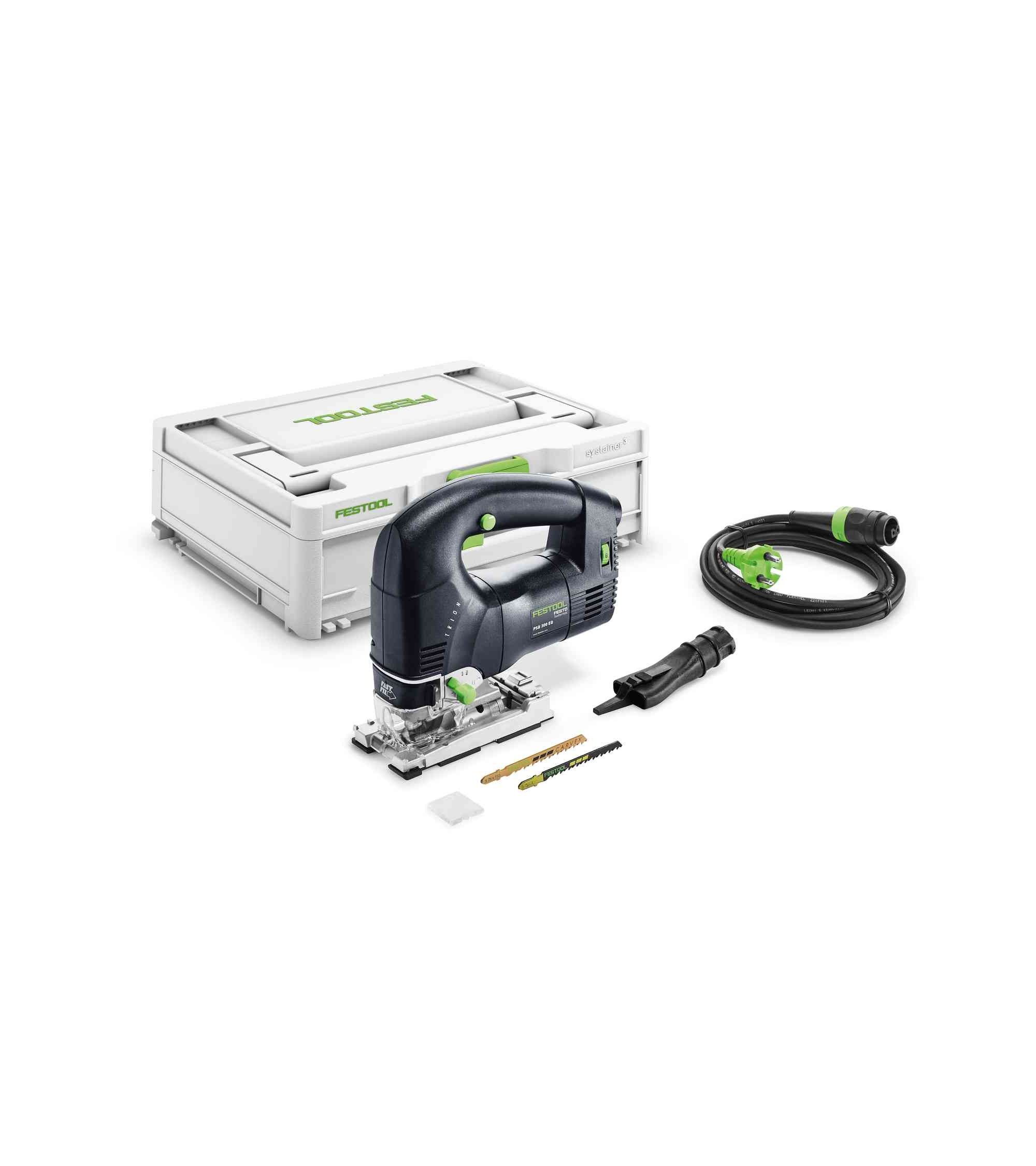 Festool Pendulum jigsaw PSB 300 EQ-Plus TRION, KAINA BE PVM: 332.118, KODAS: 576047 | 001