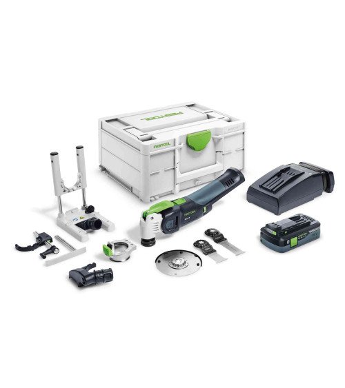 Festool Многофункциональный инструмент OSC 18 HPC 4,0 EI-Set VECTURO, KAINA BE PVM: 725.13, KODAS: 576593 | 002