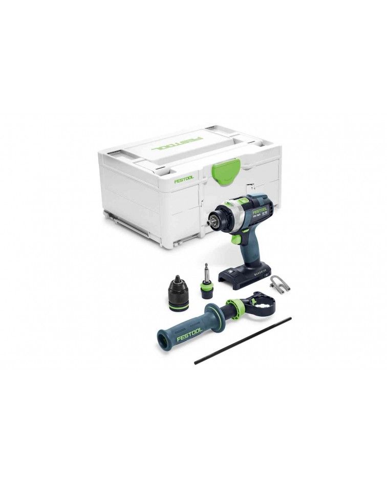 Festool Akumuliatorinis kalantis gręžtuvas-suktuvas QUADRIVE TPC 18/4 I-Basic, KAINA BE PVM: 306.522, KODAS: 575604 | 001