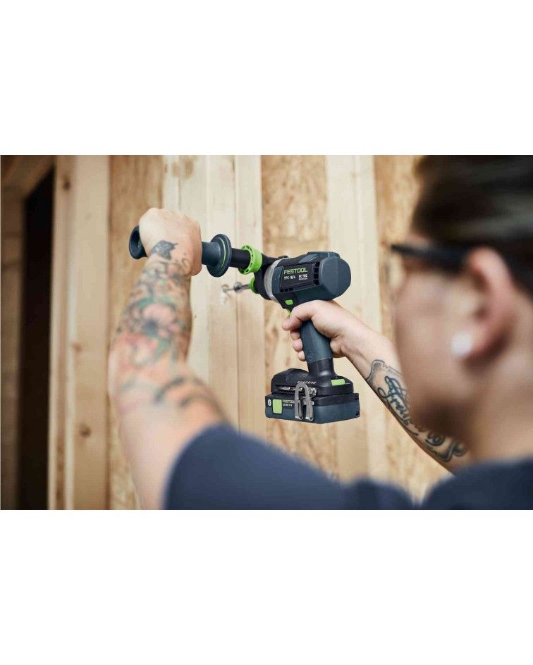 Festool Akumuliatorinis kalantis gręžtuvas-suktuvas QUADRIVE TPC 18/4 I-Basic, KAINA BE PVM: 306.522, KODAS: 575604 | 005