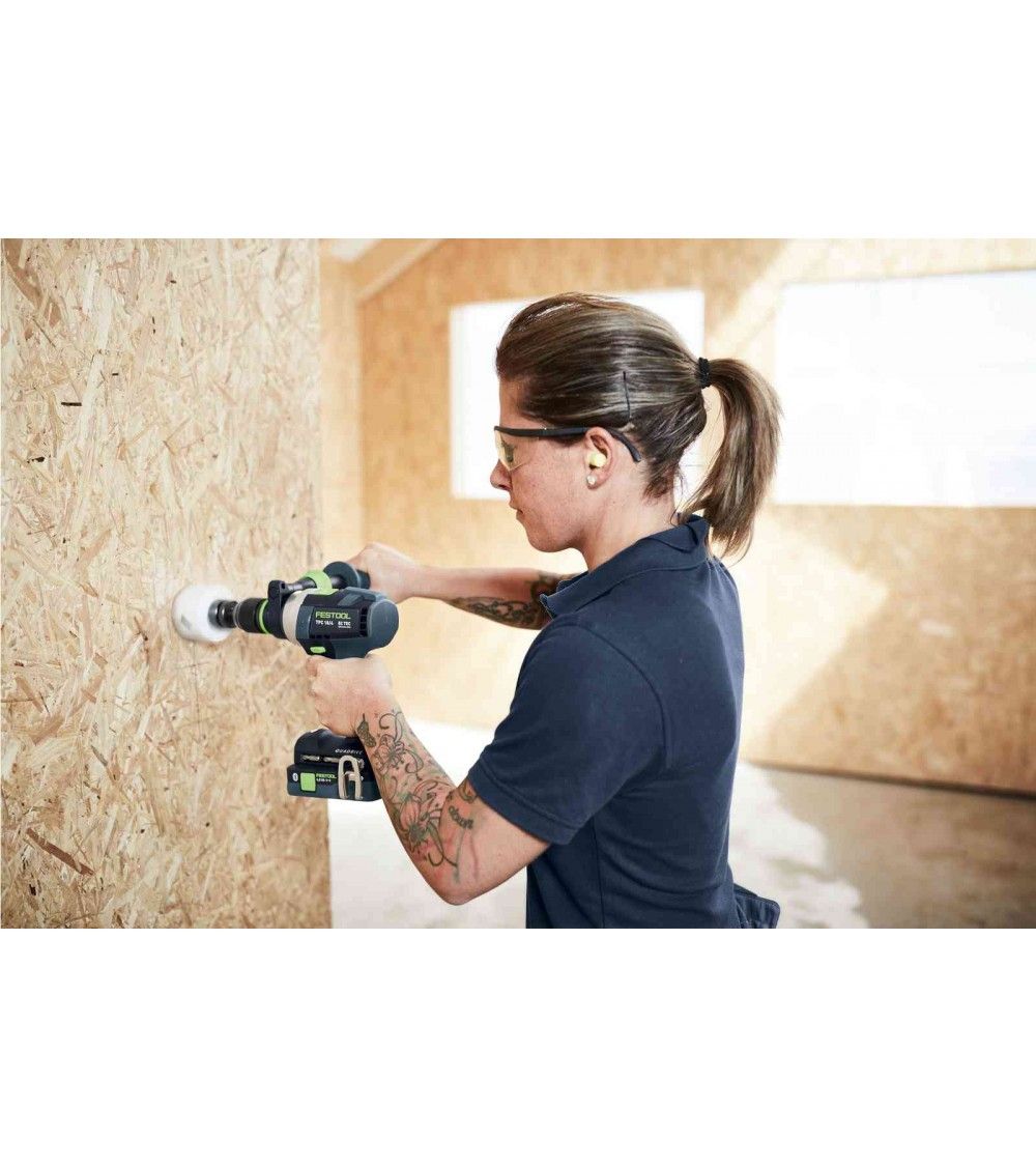 Festool Cordless percussion drill TPC 18/4 I-Basic QUADRIVE, KAINA BE PVM: 306.522, KODAS: 575604 | 006