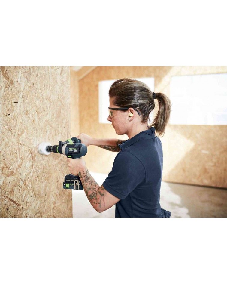 Festool Cordless percussion drill TPC 18/4 I-Basic QUADRIVE, KAINA BE PVM: 306.522, KODAS: 575604 | 006