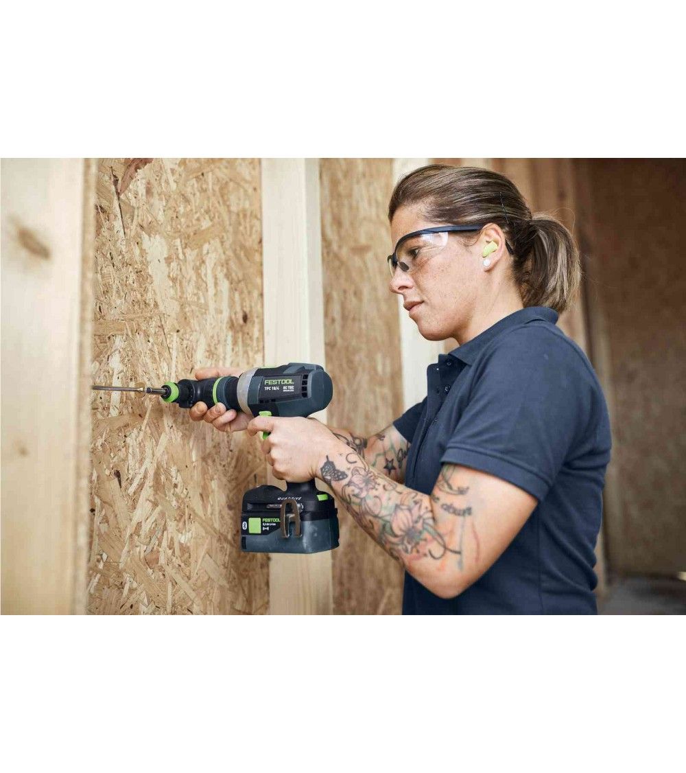 Festool Cordless percussion drill TPC 18/4 I-Basic QUADRIVE, KAINA BE PVM: 306.522, KODAS: 575604 | 008