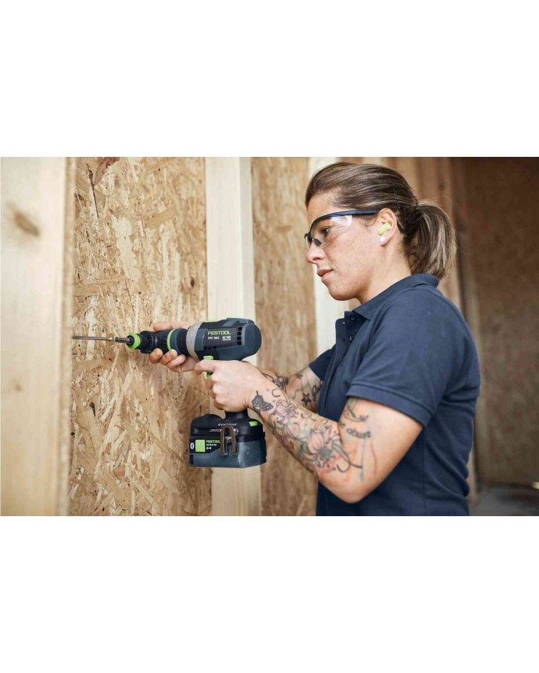 Festool Cordless percussion drill TPC 18/4 I-Basic QUADRIVE, KAINA BE PVM: 306.522, KODAS: 575604 | 008