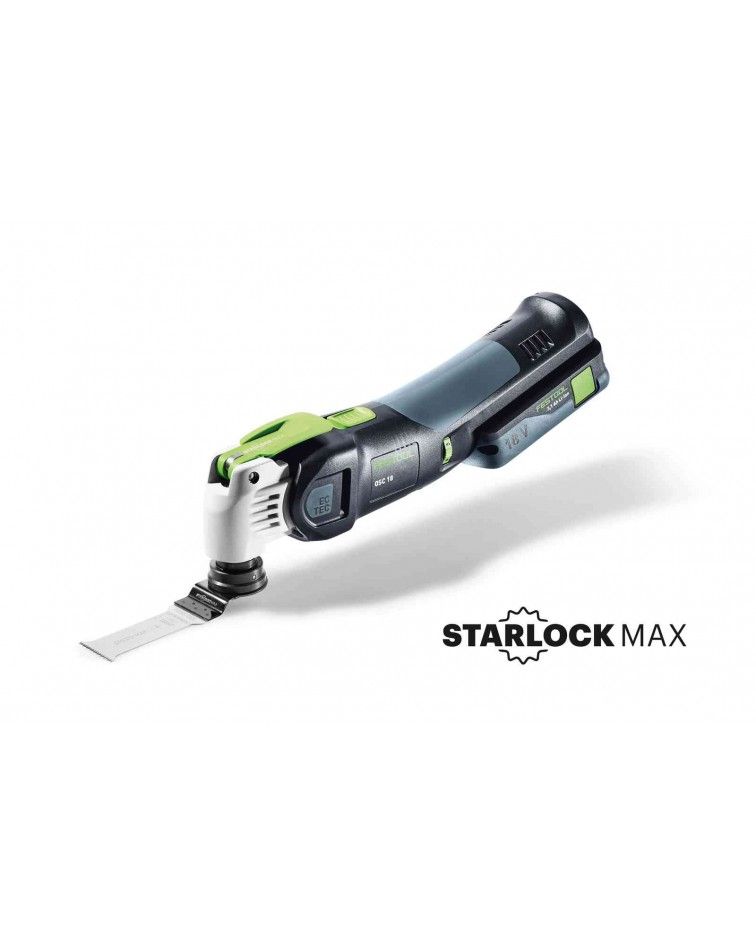 Festool Cordless oscillator OSC 18 HPC 4,0 EI-Plus VECTURO, KAINA BE PVM: 491.751, KODAS: 576595 | 002