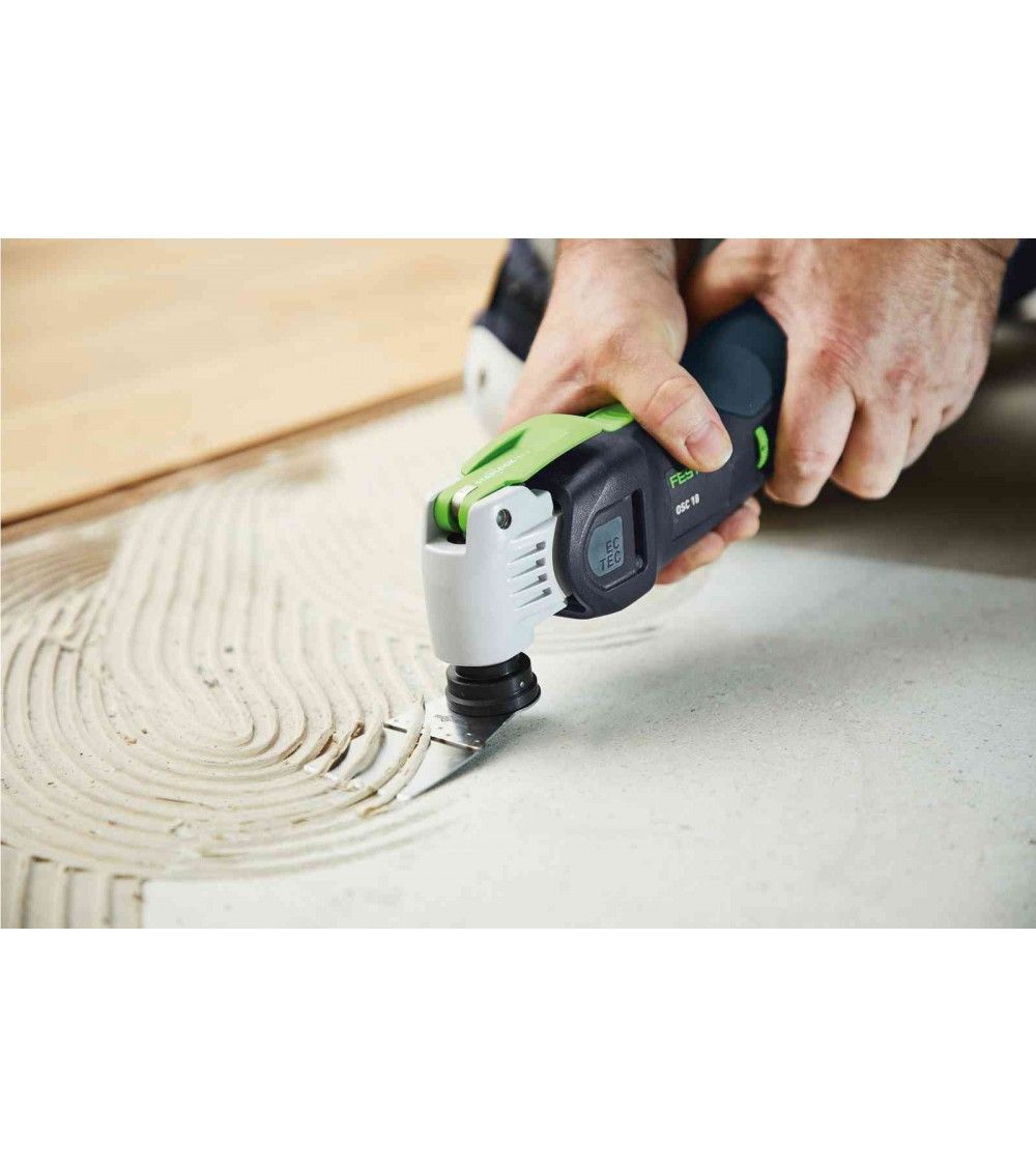 Festool Cordless oscillator OSC 18 HPC 4,0 EI-Plus VECTURO, KAINA BE PVM: 491.751, KODAS: 576595 | 0010