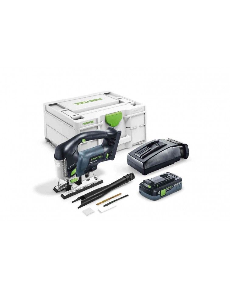 Festool Cordless pendulum jigsaw PSBC 420 HPC 4,0 EBI-Plus CARVEX, KAINA BE PVM: 526.599, KODAS: 576532 | 001