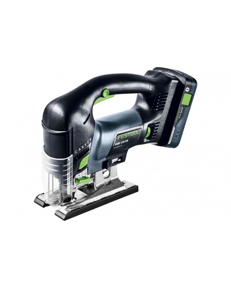 Festool Cordless pendulum jigsaw PSBC 420 HPC 4,0 EBI-Plus CARVEX, KAINA BE PVM: 526.599, KODAS: 576532 | 002