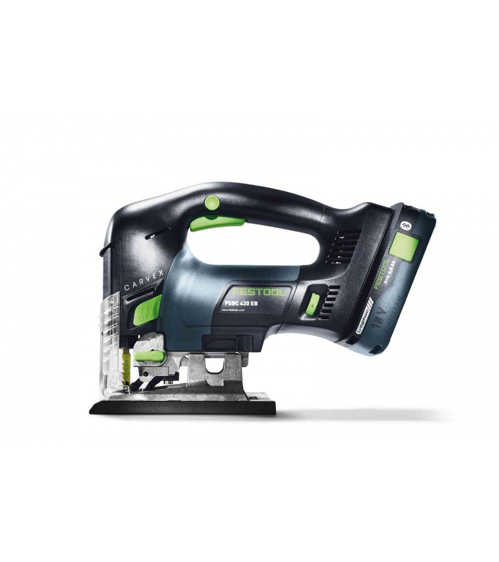 Festool Cordless pendulum jigsaw PSBC 420 HPC 4,0 EBI-Plus CARVEX, KAINA BE PVM: 526.599, KODAS: 576532 | 003