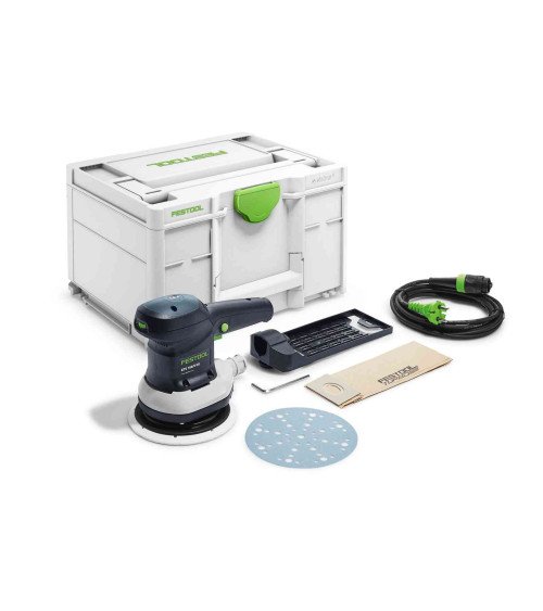 Festool Эксцентриковая шлифовальная машинка ETS 150/5 EQ-Plus, KAINA BE PVM: 422.604, KODAS: 576080 | 001
