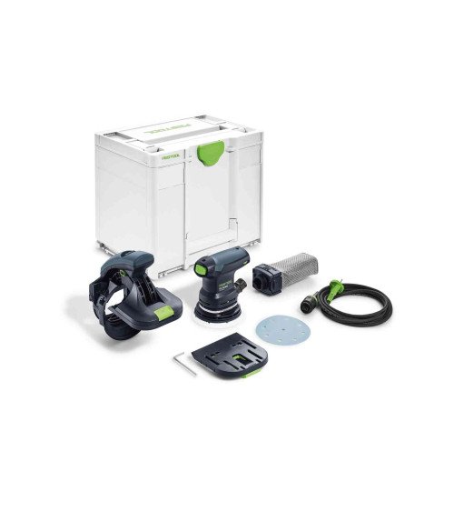 Festool Шлифовальная машинка для обработки кромок ES-ETS 125 REQ-Plus, KAINA BE PVM: 436.995, KODAS: 576678 | 001