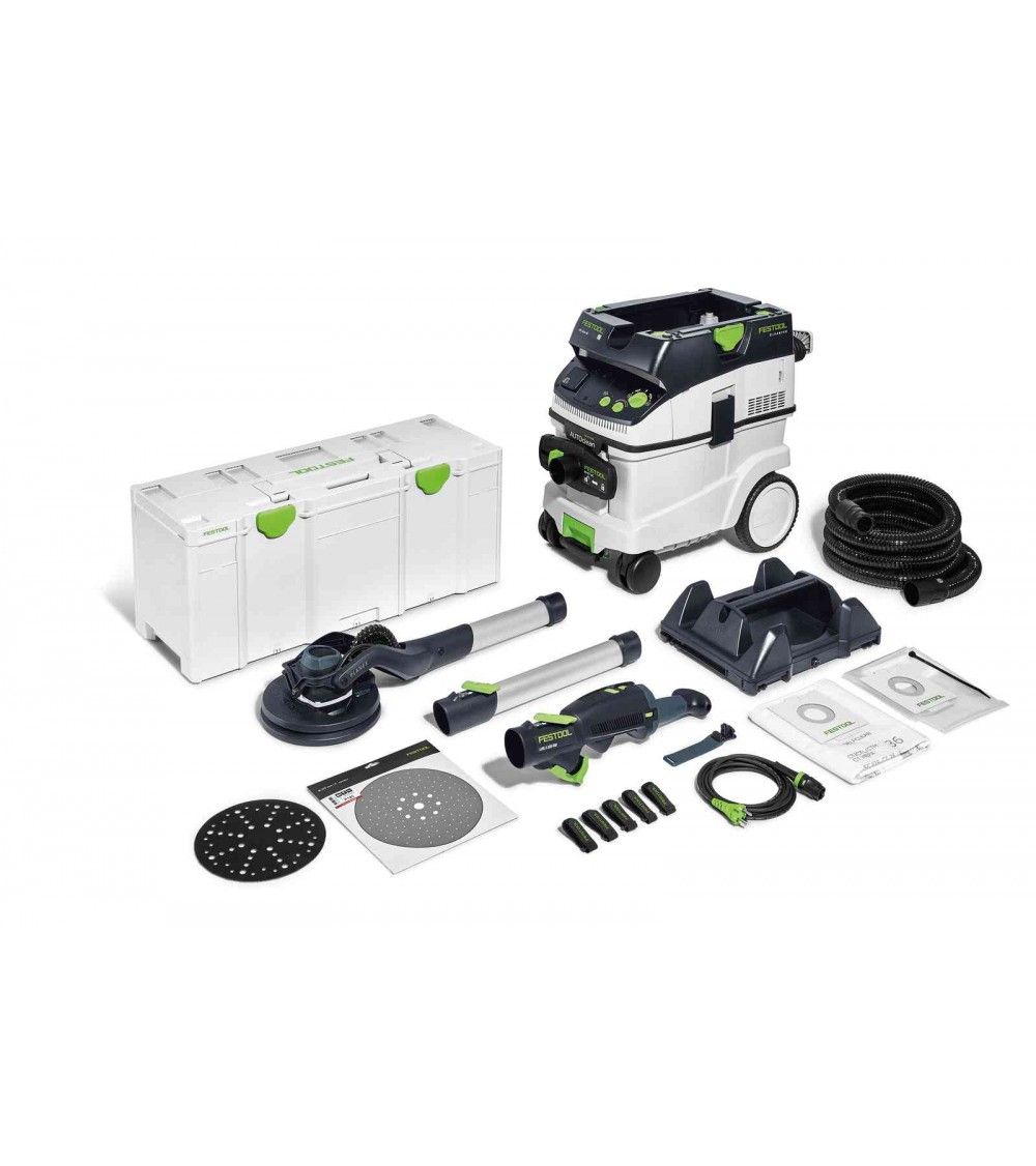 Festool Sienų ir lubų šlifavimo įrankis PLANEX LHS 2 225/CTL 36-Set, KAINA BE PVM: 2175.237, KODAS: 576696 | 002