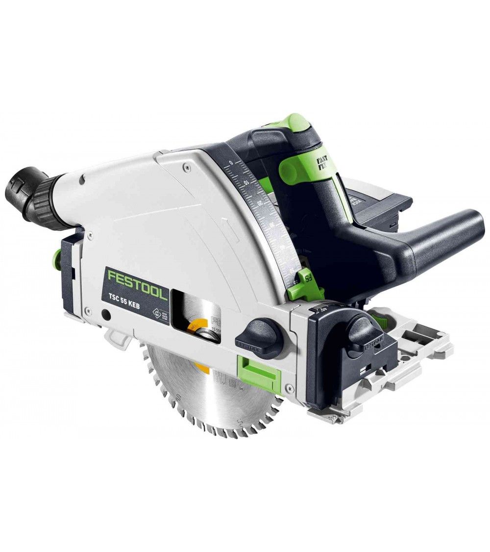 Festool Akumuliatorinis įgilinamasis diskinis pjūklas TSC 55 KEB-Basic x2-5,0 Ah, KAINA BE PVM: 668.11239, KODAS: 576712 | 002