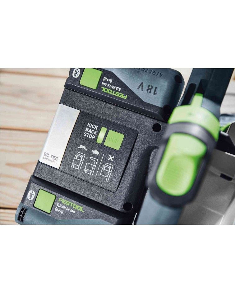 Festool Akumuliatorinis įgilinamasis diskinis pjūklas TSC 55 KEB-Basic x2-5,0 Ah, KAINA BE PVM: 668.11239, KODAS: 576712 | 003