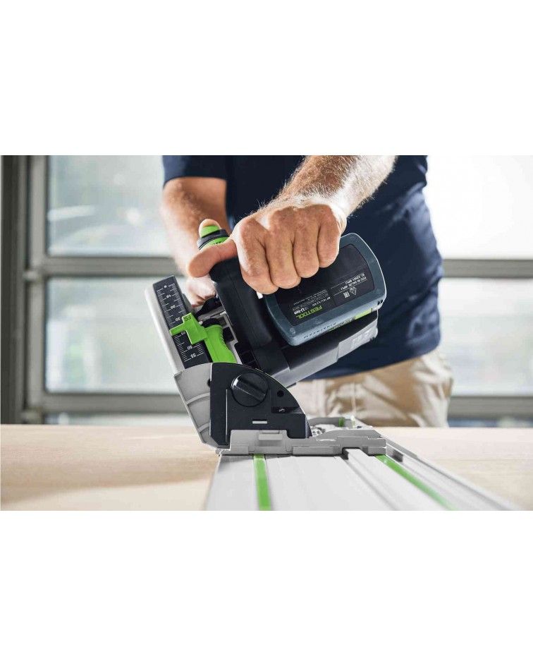 Festool Akumuliatorinis įgilinamasis diskinis pjūklas TSC 55 KEB-Basic x2-5,0 Ah, KAINA BE PVM: 668.11239, KODAS: 576712 | 006